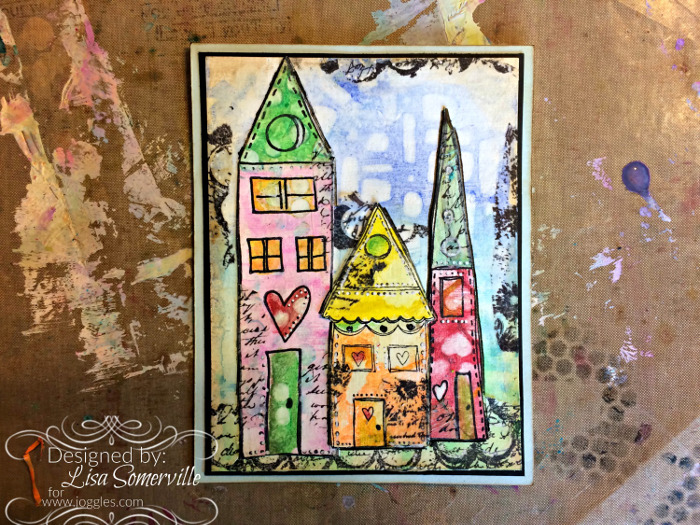 Lisa Wonky House Sept finished view 1