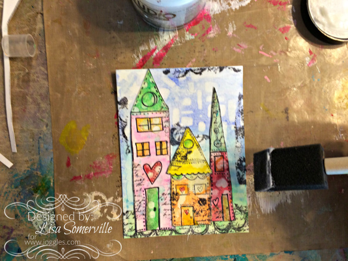 Lisa Wonky House Sept step 12 add houses to panel