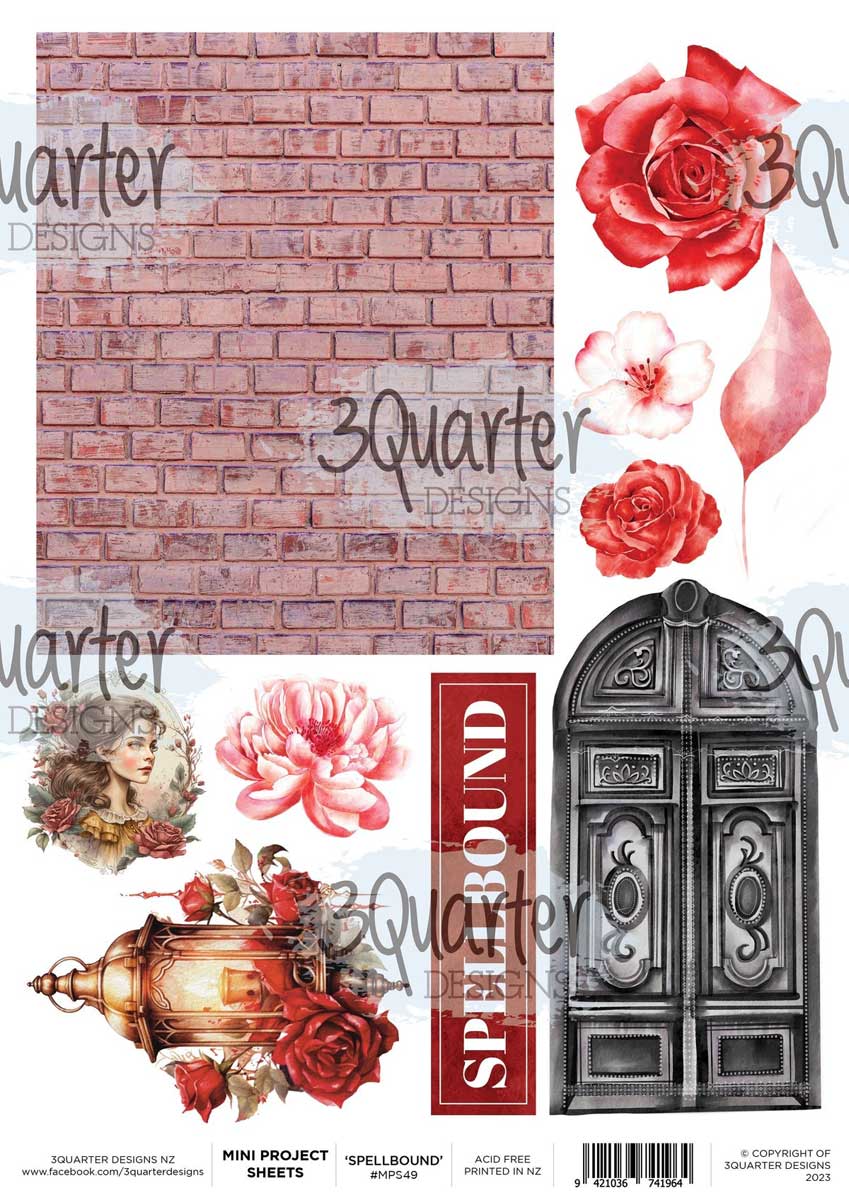 3Quarter Designs Mini Project Sheet - Spellbound [MPS49] - Joggles.com