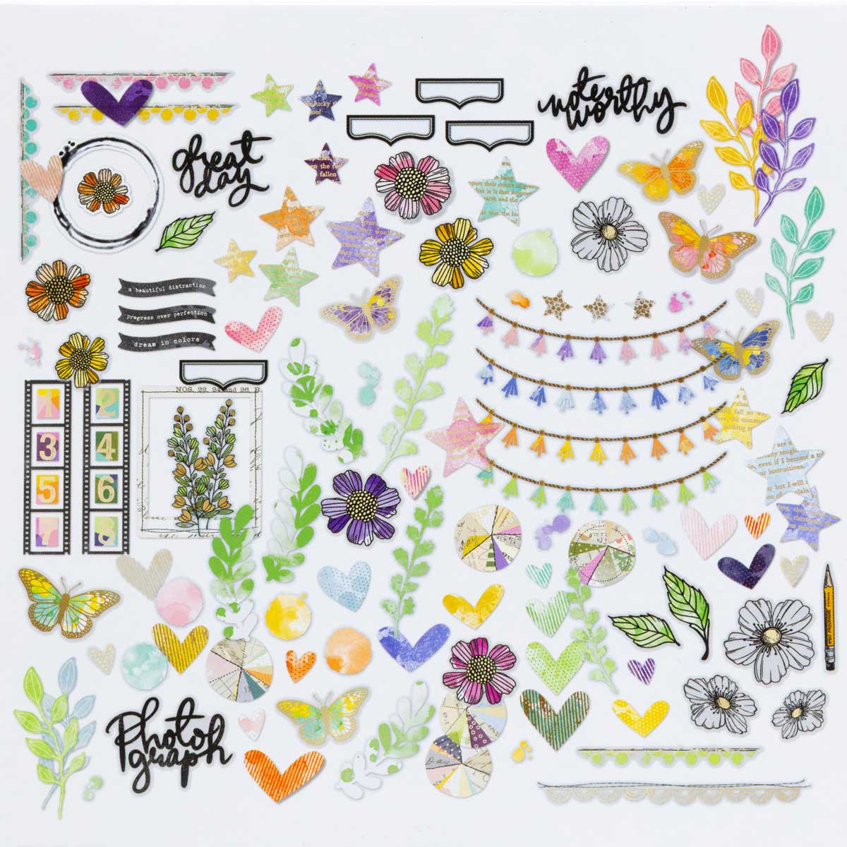 49 & Market Artful Moments Collection - Foiled Die Cut Assortment [VBAM-34561] - Image 3
