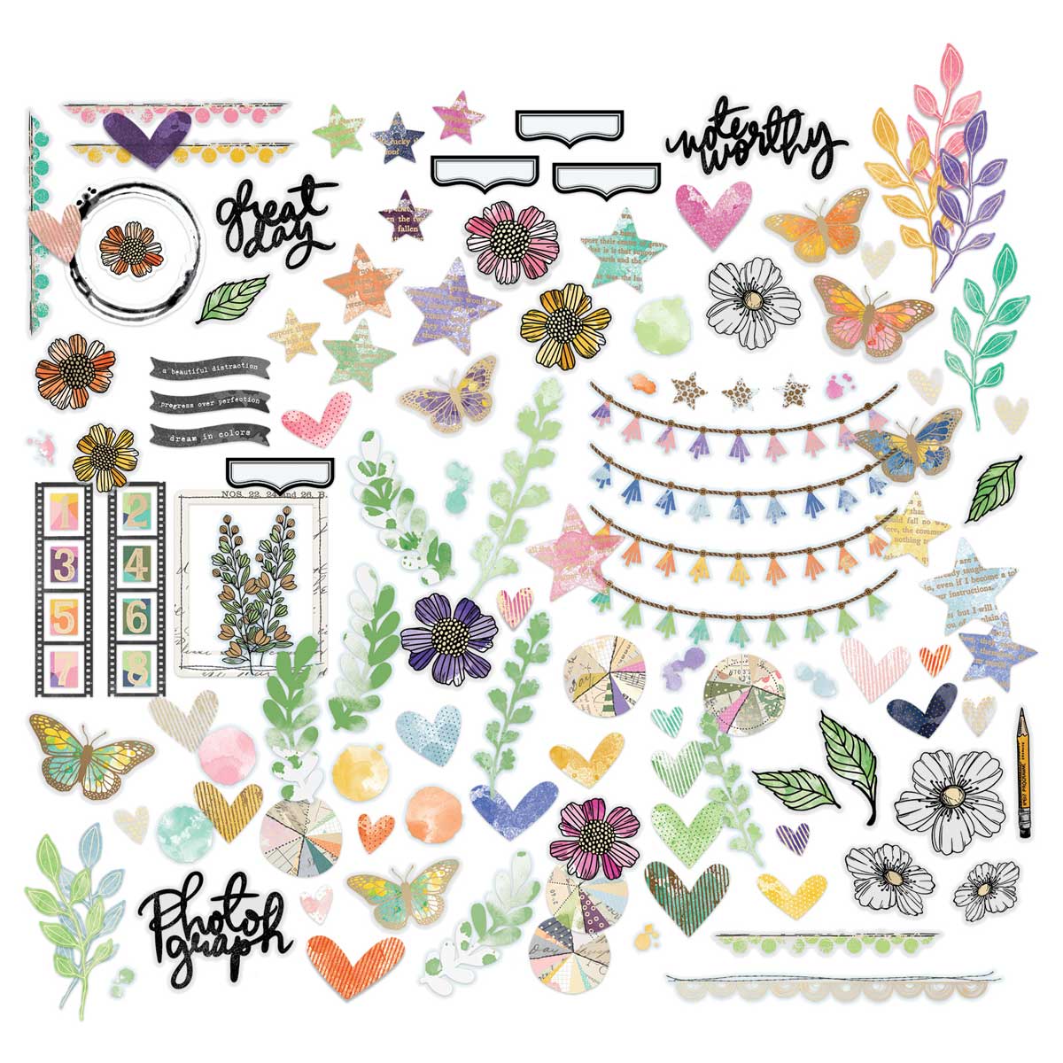 49 & Market Artful Moments Collection - Foiled Die Cut Assortment [VBAM-34561] - Image 4