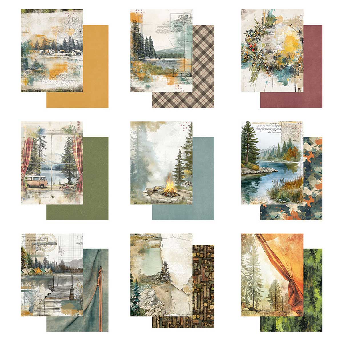 49 & Market Campfire Memories Collection - 6" x 8" Collection Bundle [DCM-37296] - Image 2