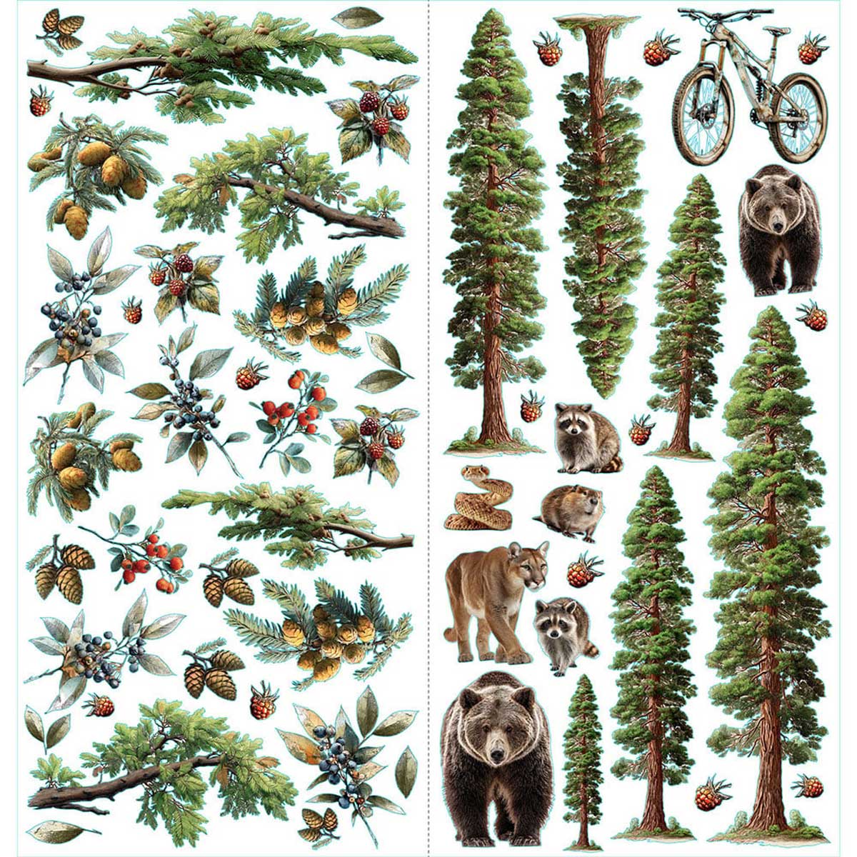 49 & Market Campfire Memories Collection - Laser Cut Camping Elements [DCM-37449] - Image 2