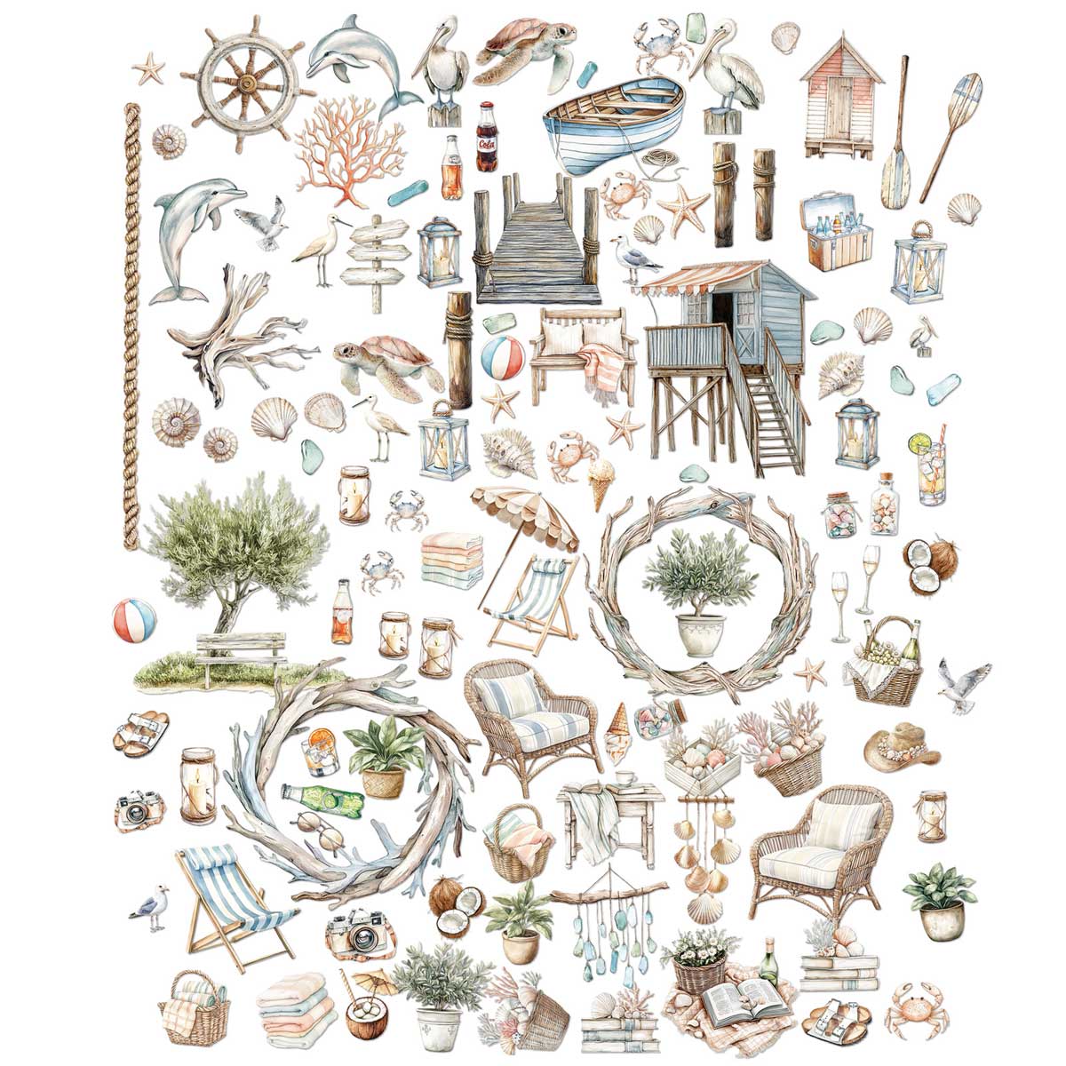 49 & Market Coastal Soul Collection - Laser Cut Elements [JCS-36954] - Image 2