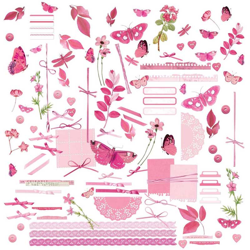 49 & Market Color Swatch Blossom Collection - Laser Cut Elements [CSB-40131] - Image 2