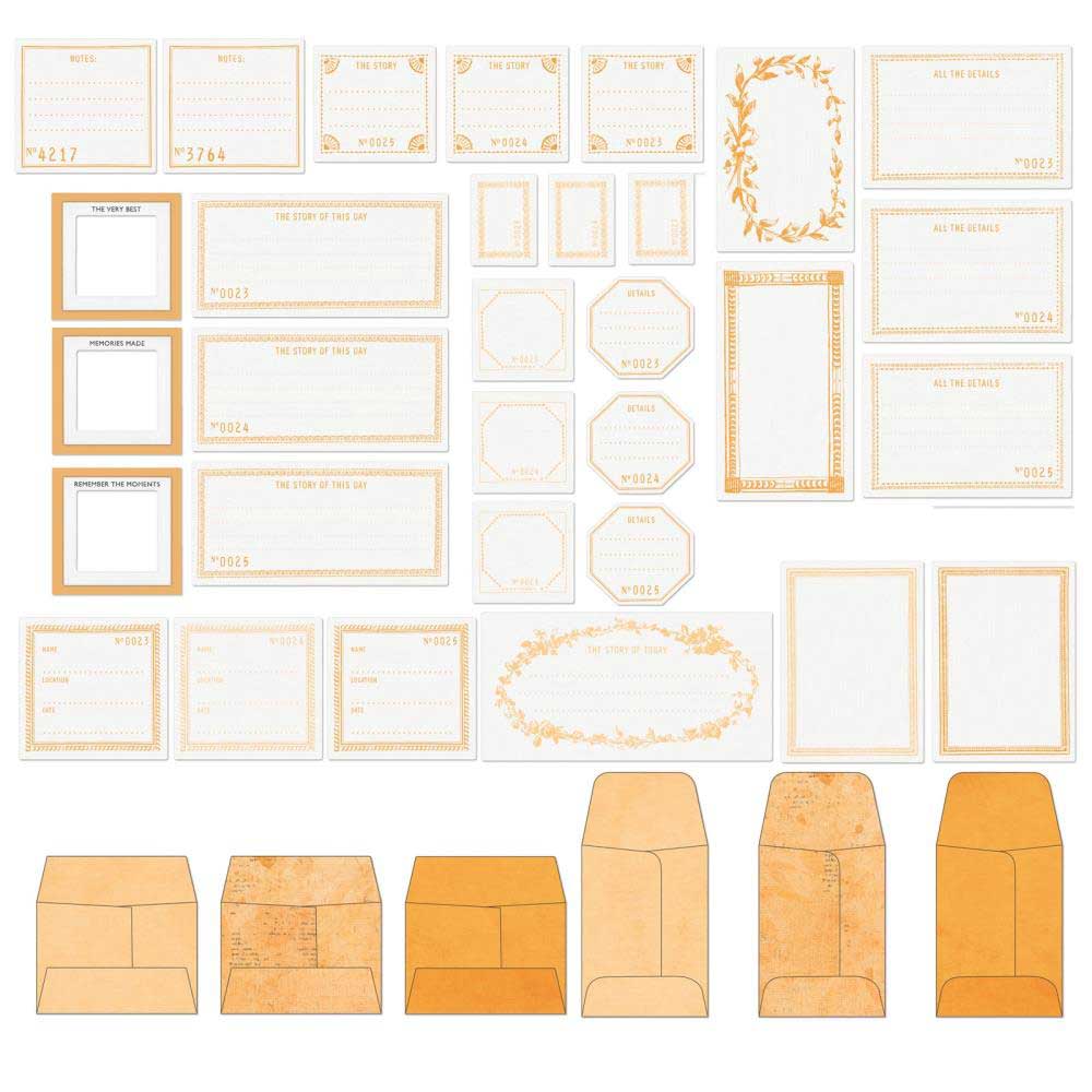 49 & Market Color Swatch Peach Collection - Envelope Bits [CSP-24999] - Image 2