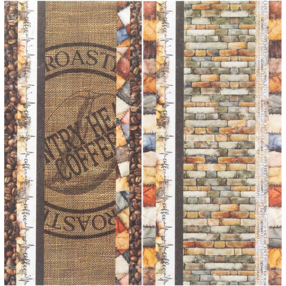 49 & Market Country Heart Cafe Collection - Washi Tape Set [JCH-36404] - Image 2