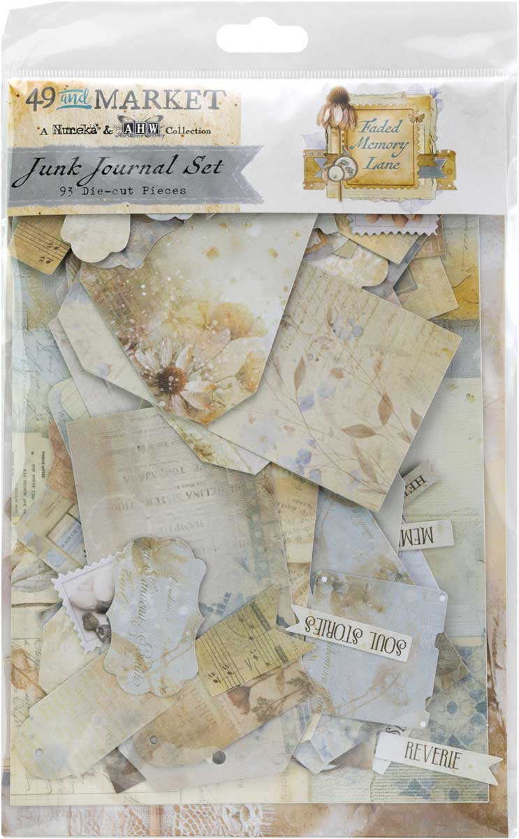 49 & Market Faded Memory Lane Collection - Junk Journal Set [FML-35704]