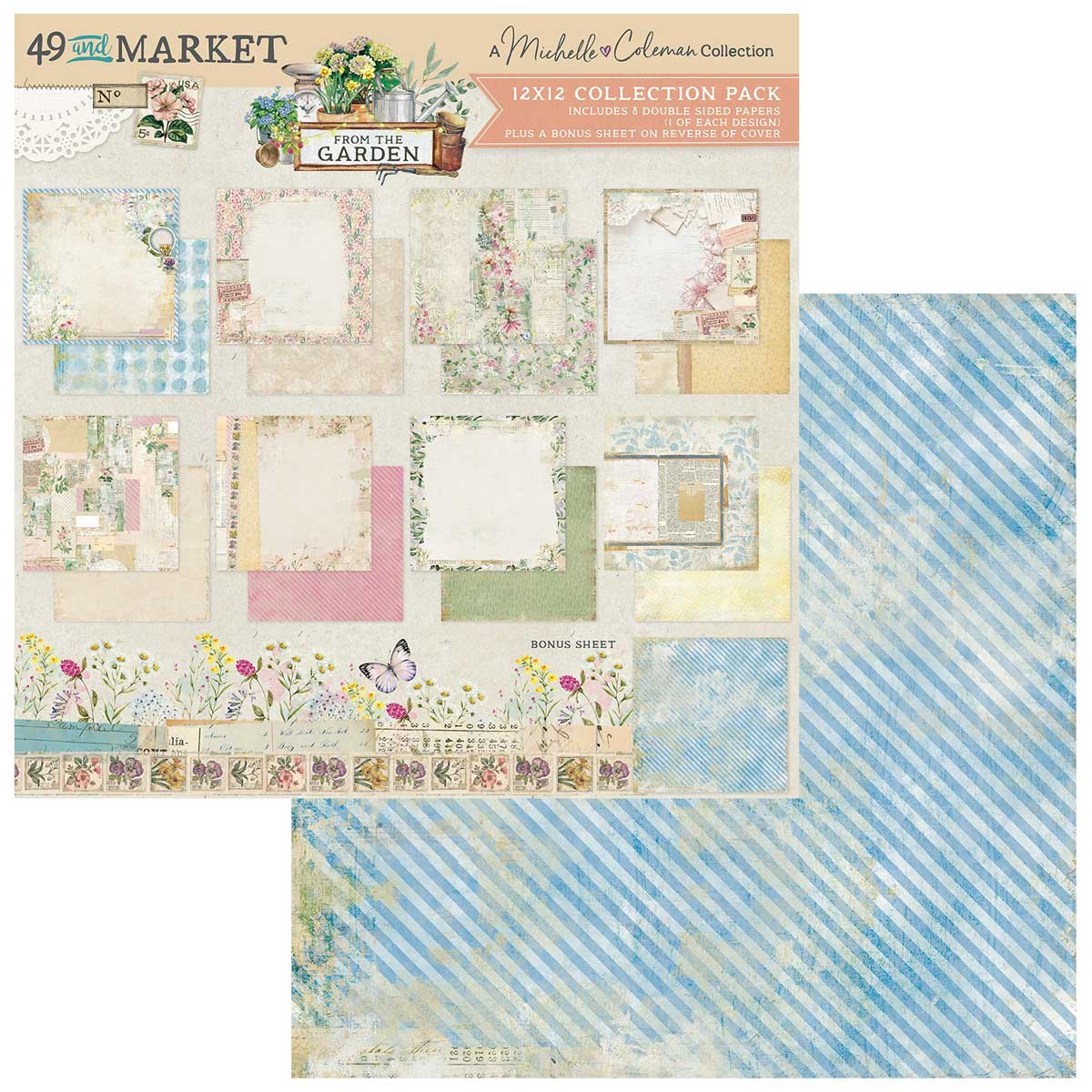 49 & Market From The Garden Collection - 12" x 12" Collection Pack [FTG-35285] - Image 3