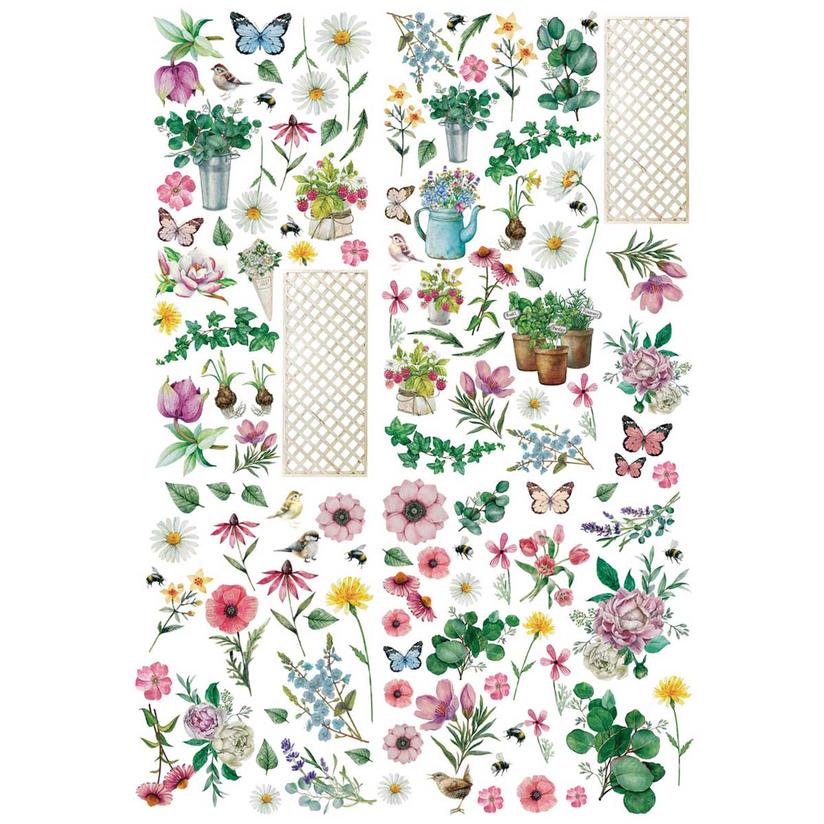 49 & Market From The Garden Collection - Laser Cut Wildflowers [FTG-35452] - Image 2