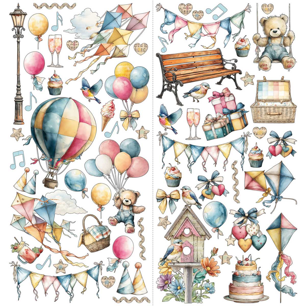 49 & Market Glimmer & Glee Collection - Laser Cut Elements [DGG-36121] - Image 3