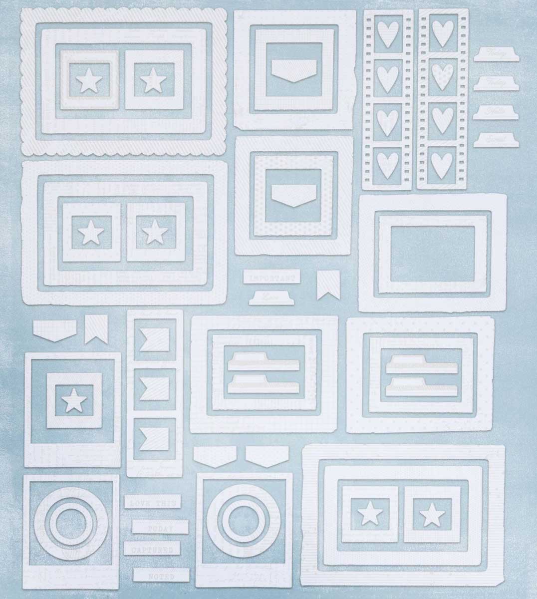 49 & Market Irresistible Collection - Die Cut Frames [VBI-34295] - Image 2