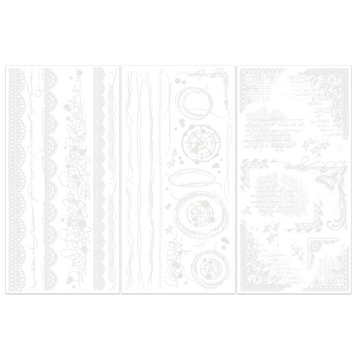 49 & Market Irresistible Collection - Rub-On Transfers - Artful Edges [VBI-34257] - Image 2