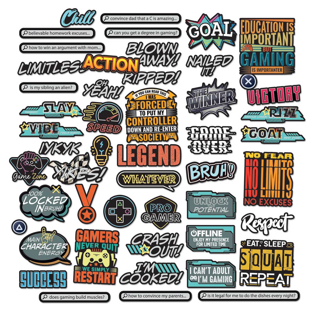49 & Market Level Up Collection - Chipboard Sentiments [DLU-36657] - Image 2