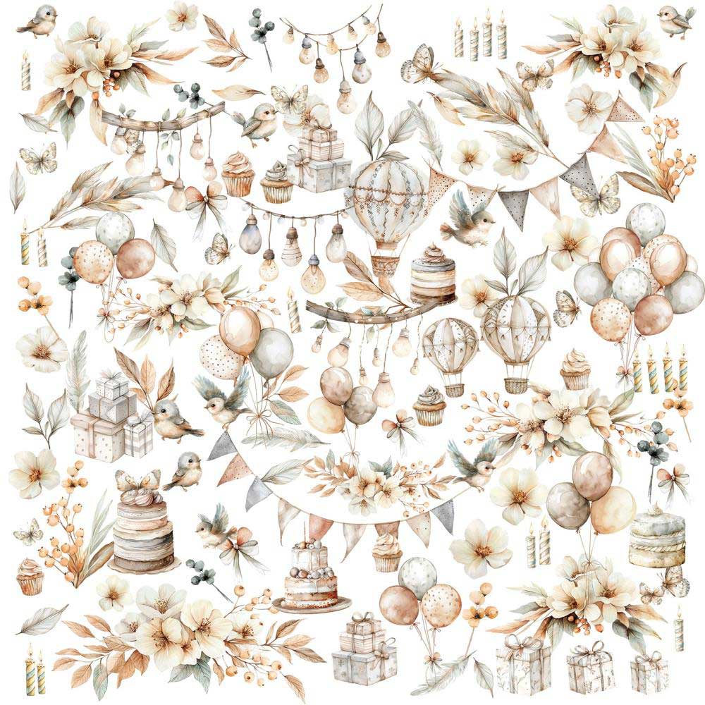 49 & Market Little Celebrations Collection - Laser Cut Elements [JLC-31973] - Image 2