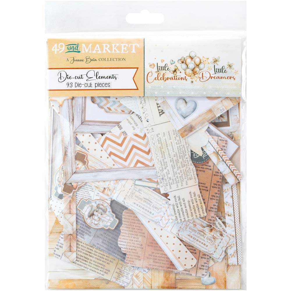 49 & Market Little Celebrations / Little Dreamers Collection - Die Cut Elements [JDC-31768]