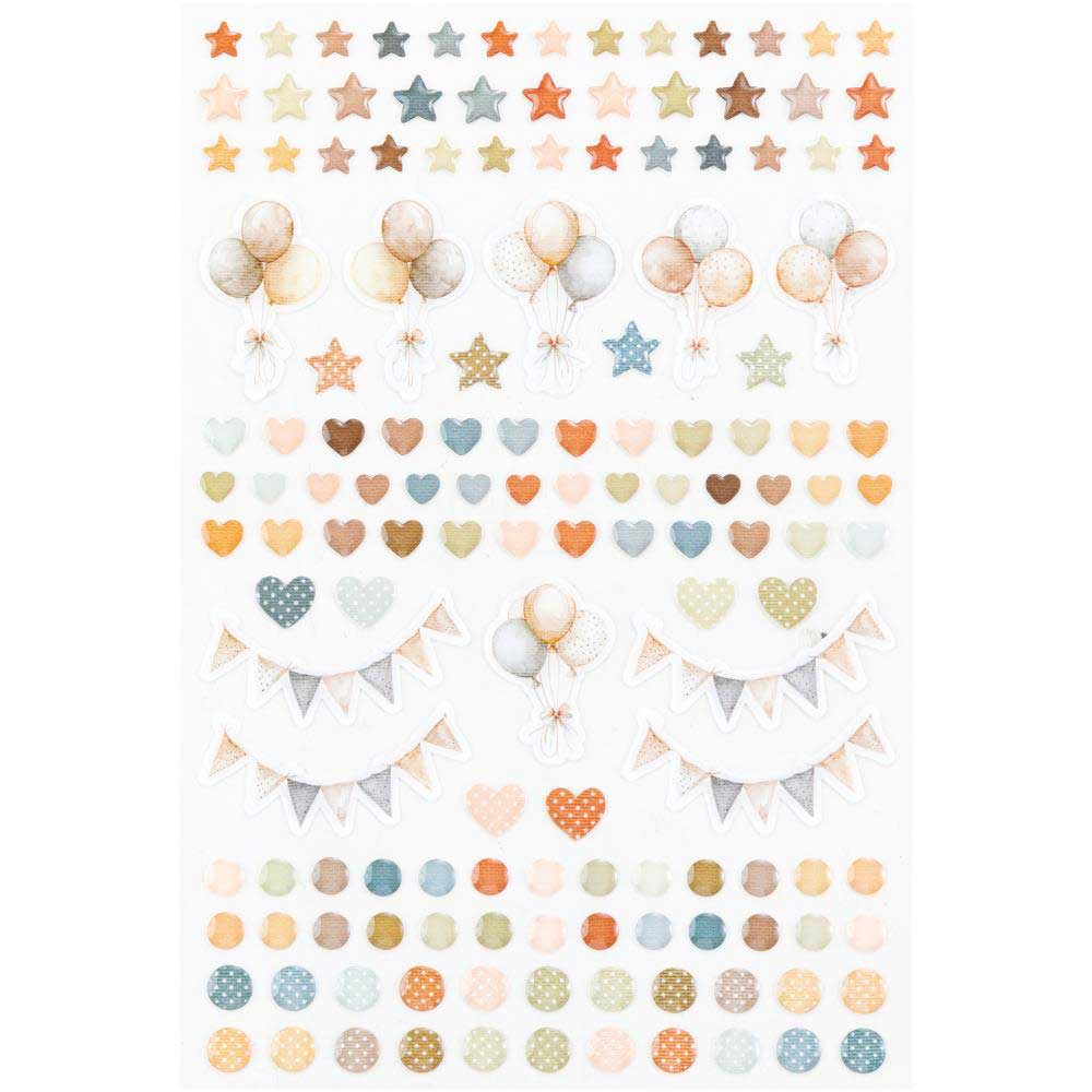 49 & Market Little Celebrations / Little Dreamers Collection - Epoxy Coated Stickers [JDC-31775] - Image 2