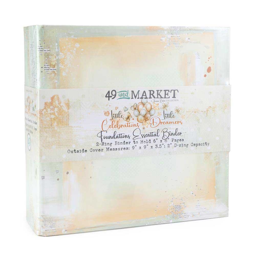 49 & Market Little Celebrations / Little Dreamers Collection - Foundations Essential Binder [JDC-31799]
