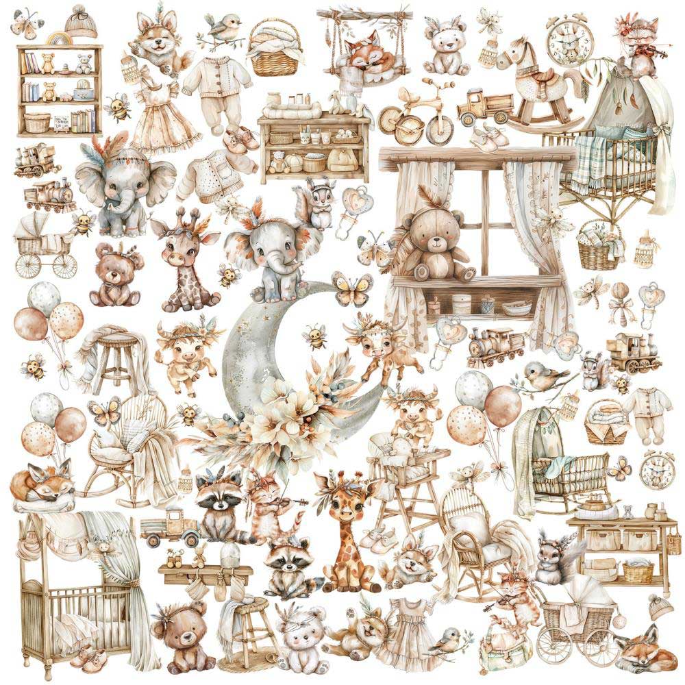 49 & Market Little Dreamers Collection - Laser Cut Elements [JLD-31744] - Image 2