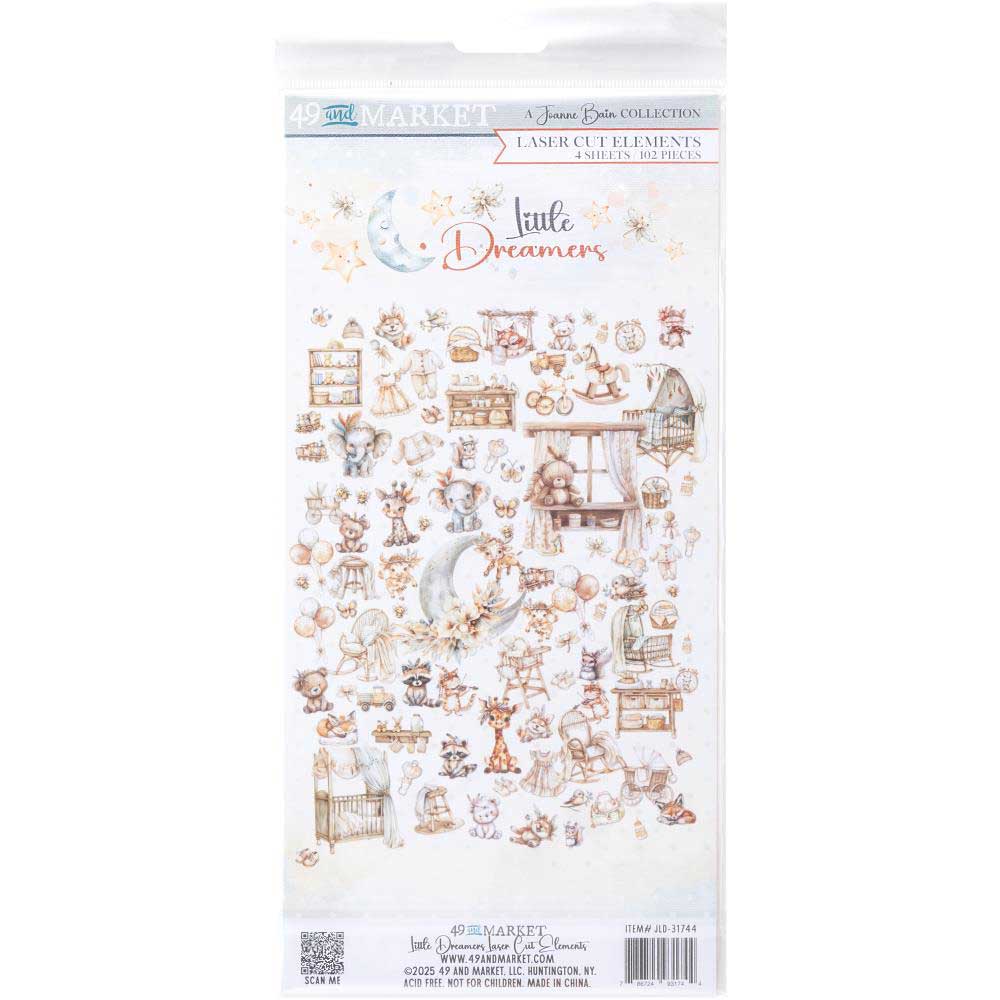 49 & Market Little Dreamers Collection - Laser Cut Elements [JLD-31744]
