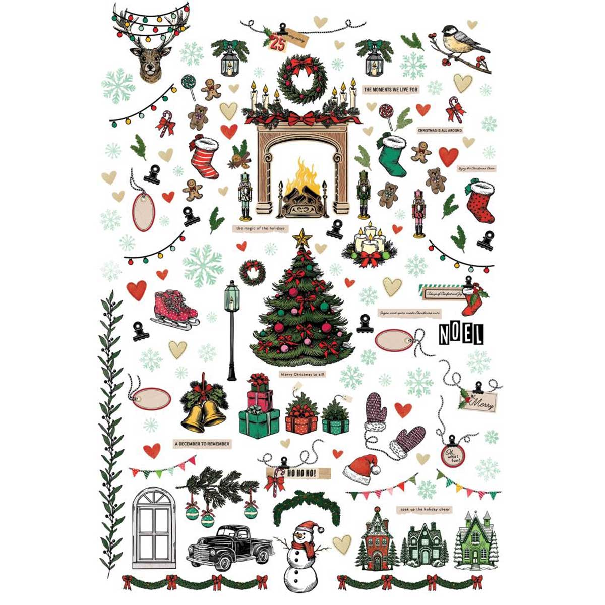 49 & Market Mistletoe & Memories Collection - Laser Cut Elements [VBM-32673] - Image 2