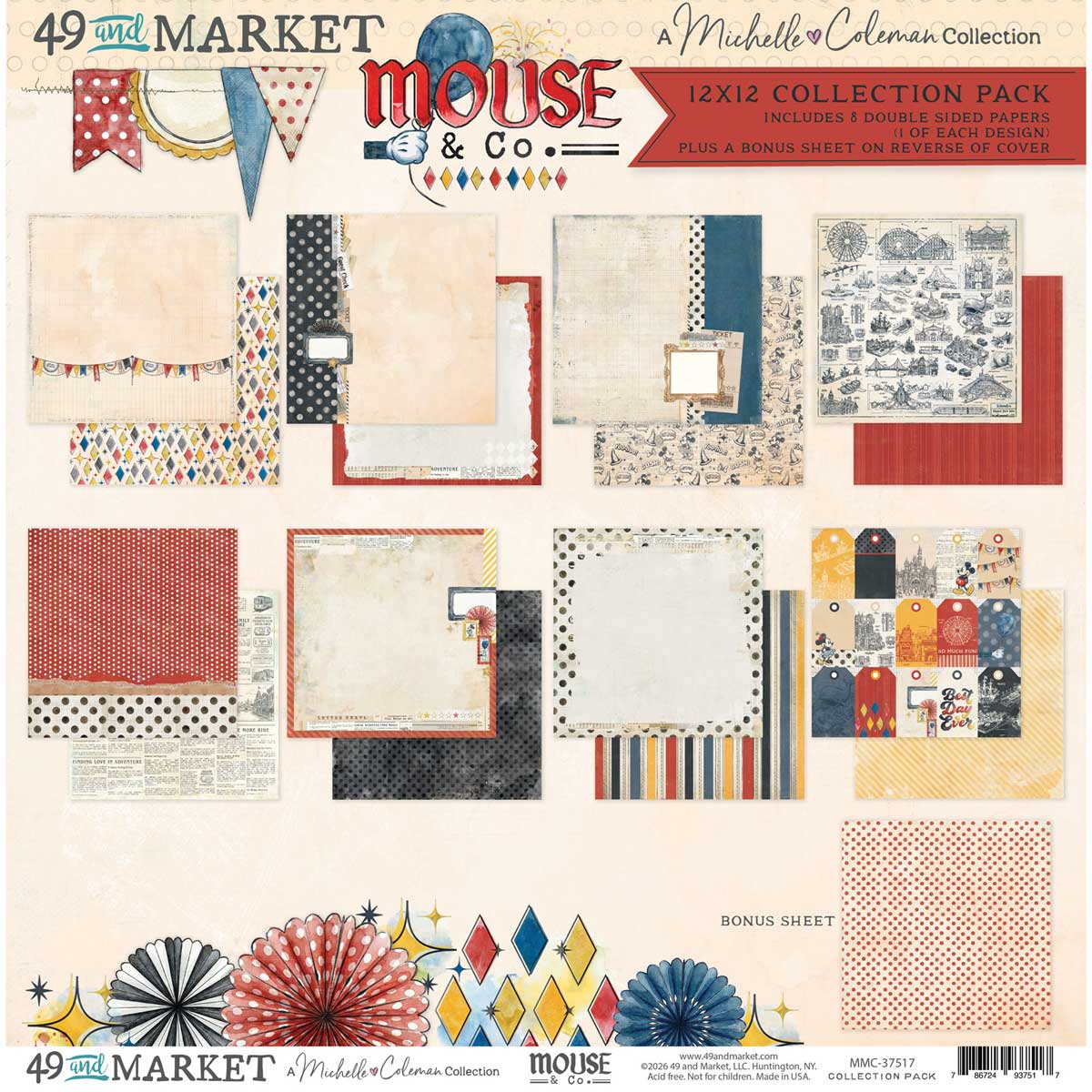 49 & Market Mouse & Co. Collection - 12" x 12" Collection Pack [MMC-37517]
