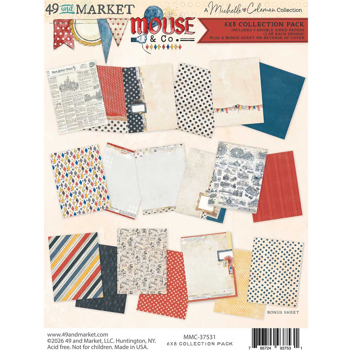 49 & Market Mouse & Co. Collection - 6" x 8" Collection Pack [MMC-37531]