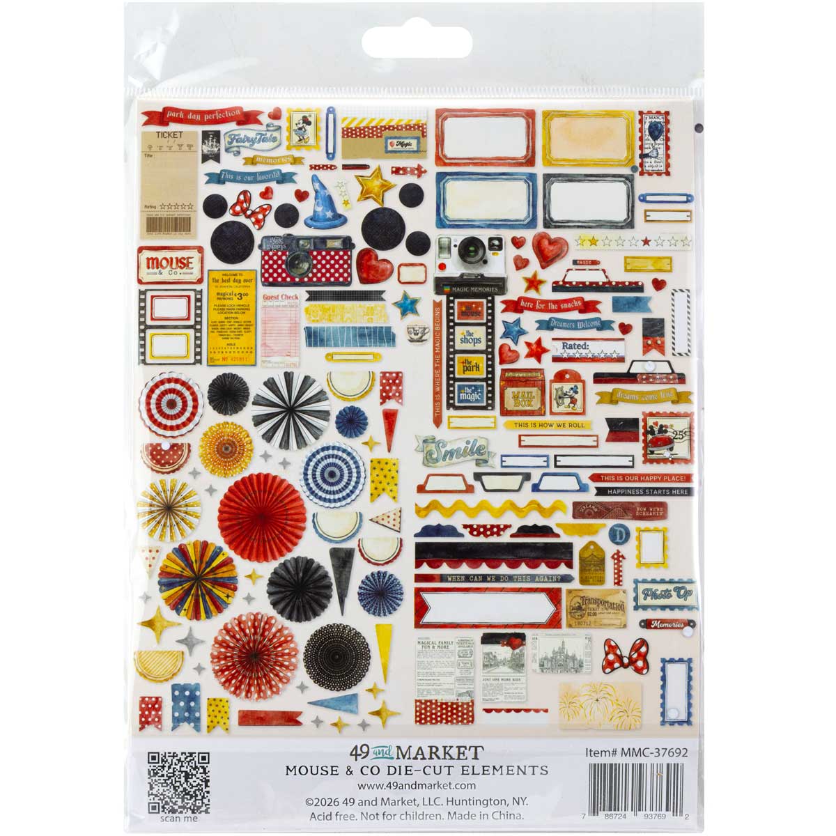 49 & Market Mouse & Co. Collection - Die Cut Elements [MMC-37692] - Image 2