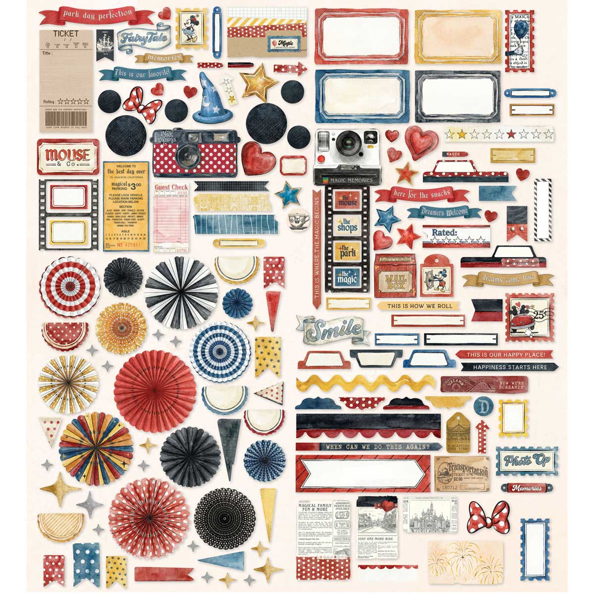 49 & Market Mouse & Co. Collection - Die Cut Elements [MMC-37692] - Image 3