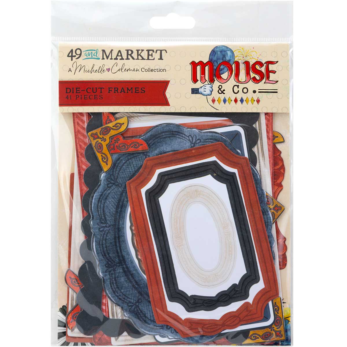 49 & Market Mouse & Co. Collection - Die Cut Frames [MMC-37708]