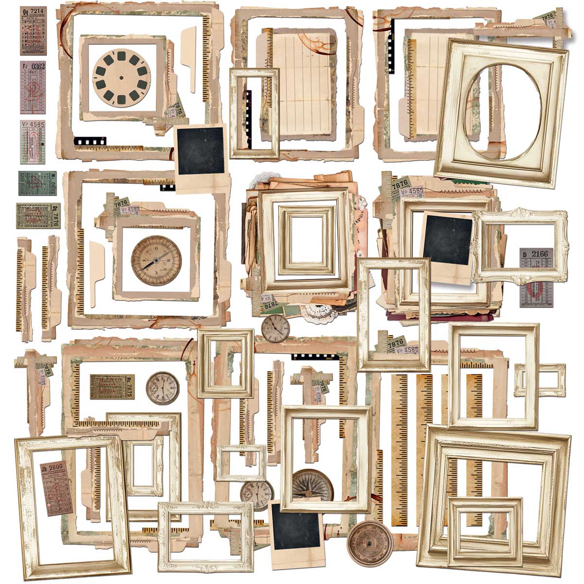 49 & Market Nostalgic Memories Collection - Ephemera & Frames [DNM-33984] - Image 2