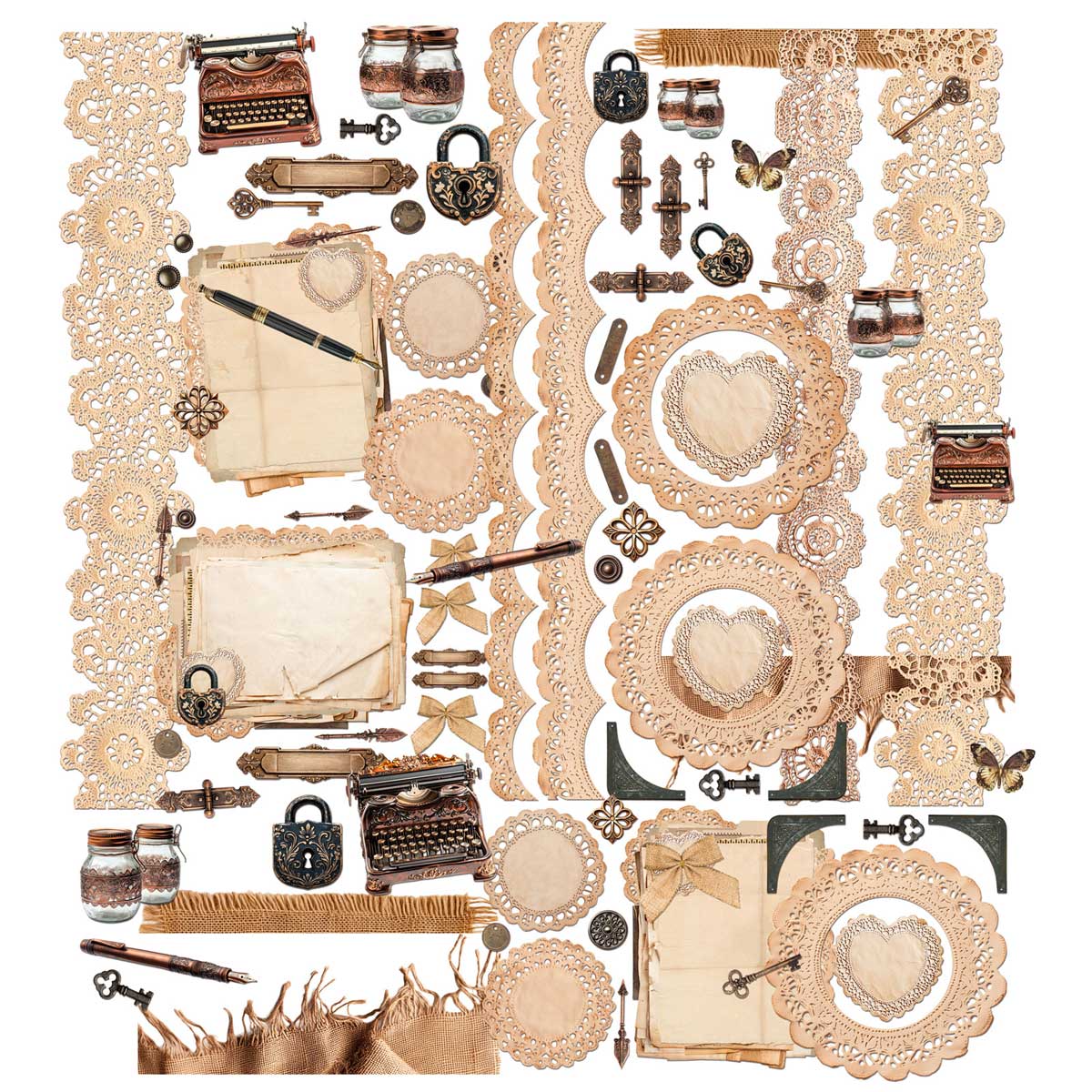 49 & Market Nostalgic Memories Collection - Laser Cut Ephemera [DNM-33960] - Image 2