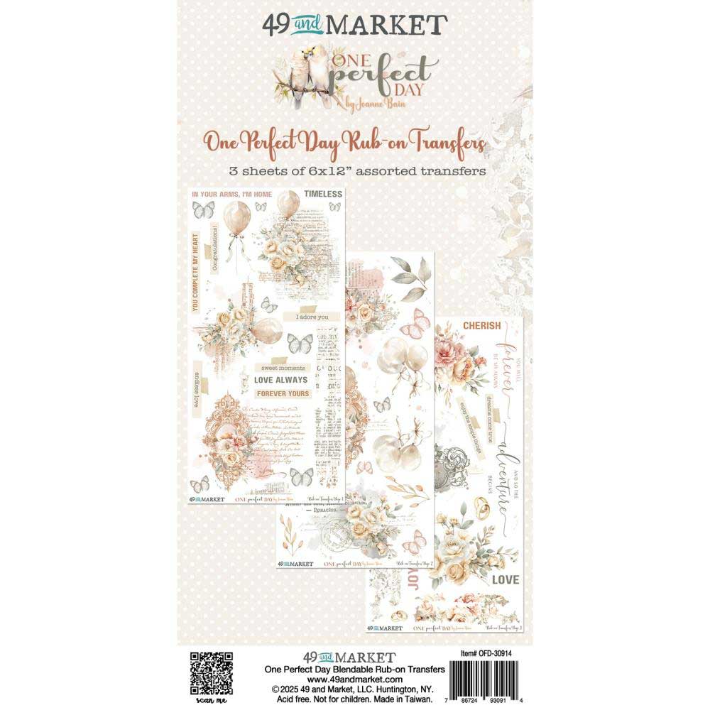 49 & Market One Perfect Day Collection - Rub On Transfers [OFD-30914]
