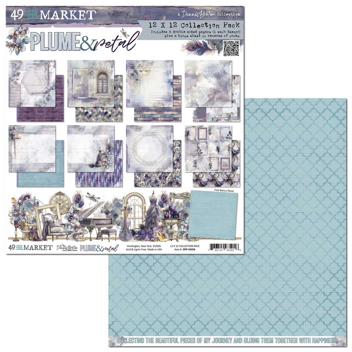 49 & Market Plume & Petal Collection - 12" x 12" Collection Pack [DPP-35056] - Image 2