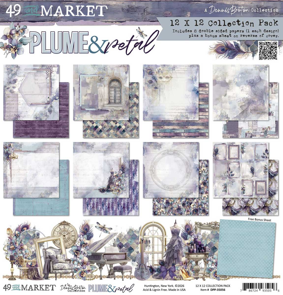 49 & Market Plume & Petal Collection - 12" x 12" Collection Pack [DPP-35056]