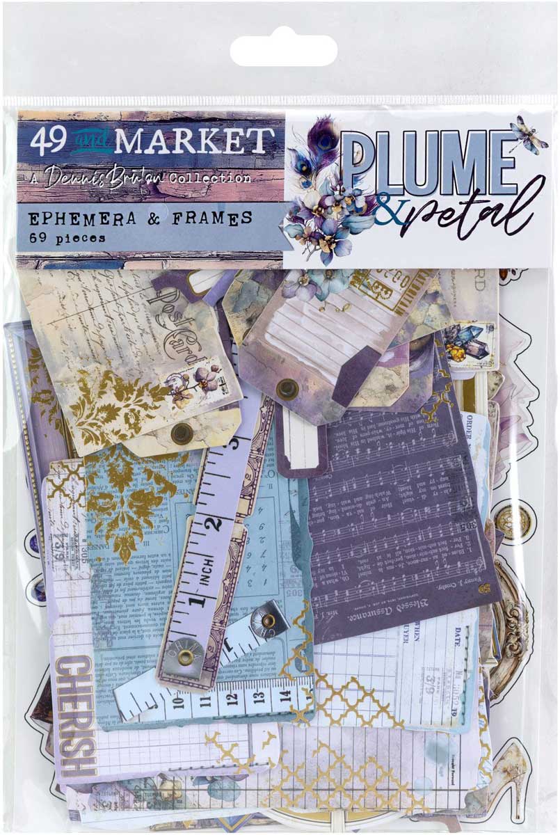 49 & Market Plume & Petal Collection - Ephemera & Frames [DPP-35223]