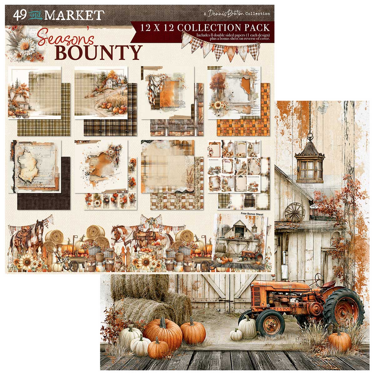 49 & Market Season's Bounty Collection - 12" x 12" Collection Pack [DSB-38507] - Image 2
