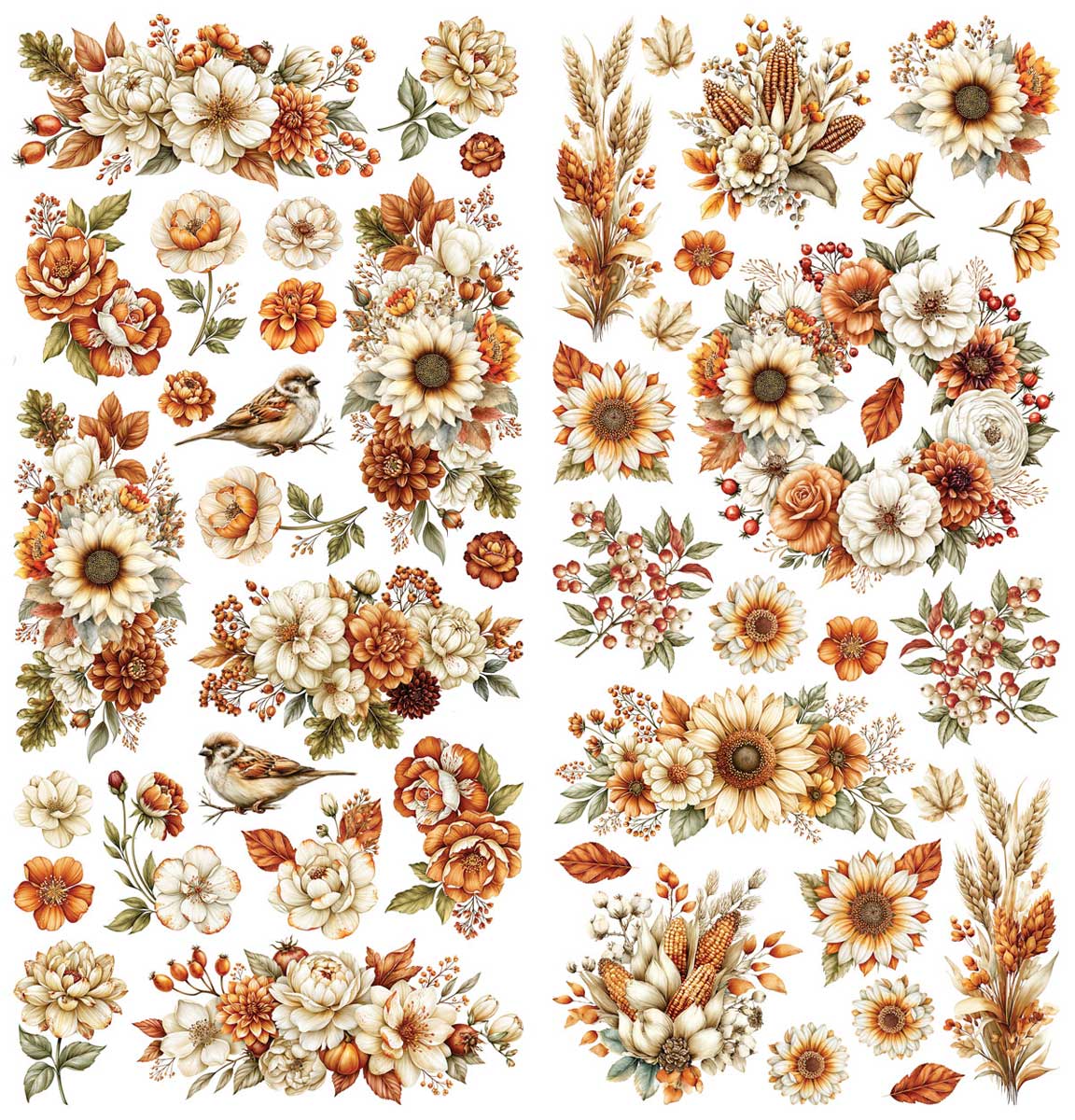 49 & Market Season's Bounty Collection - Laser Cut Wildflowers [DSB-38682] - Image 2