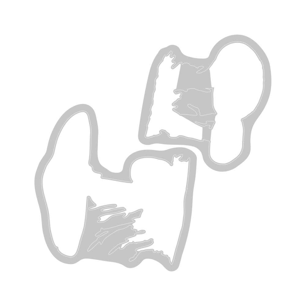 49 & Market / Sizzix Framelits Die & Stamp Set - Painted Pencil Mushrooms [666637] - Image 2