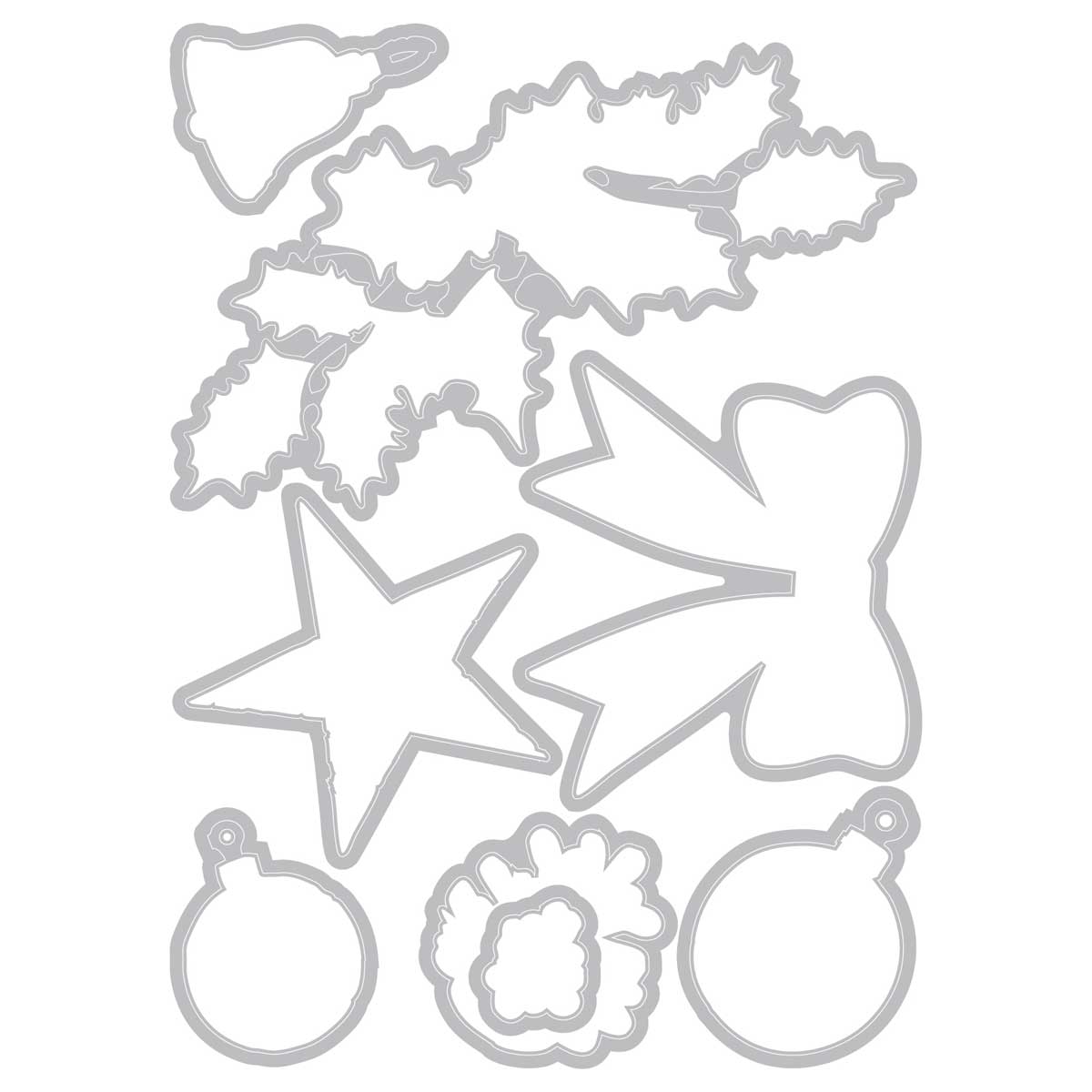 49 & Market / Sizzix Stamps & Framelits - Build A Wreath [667175] - Image 2