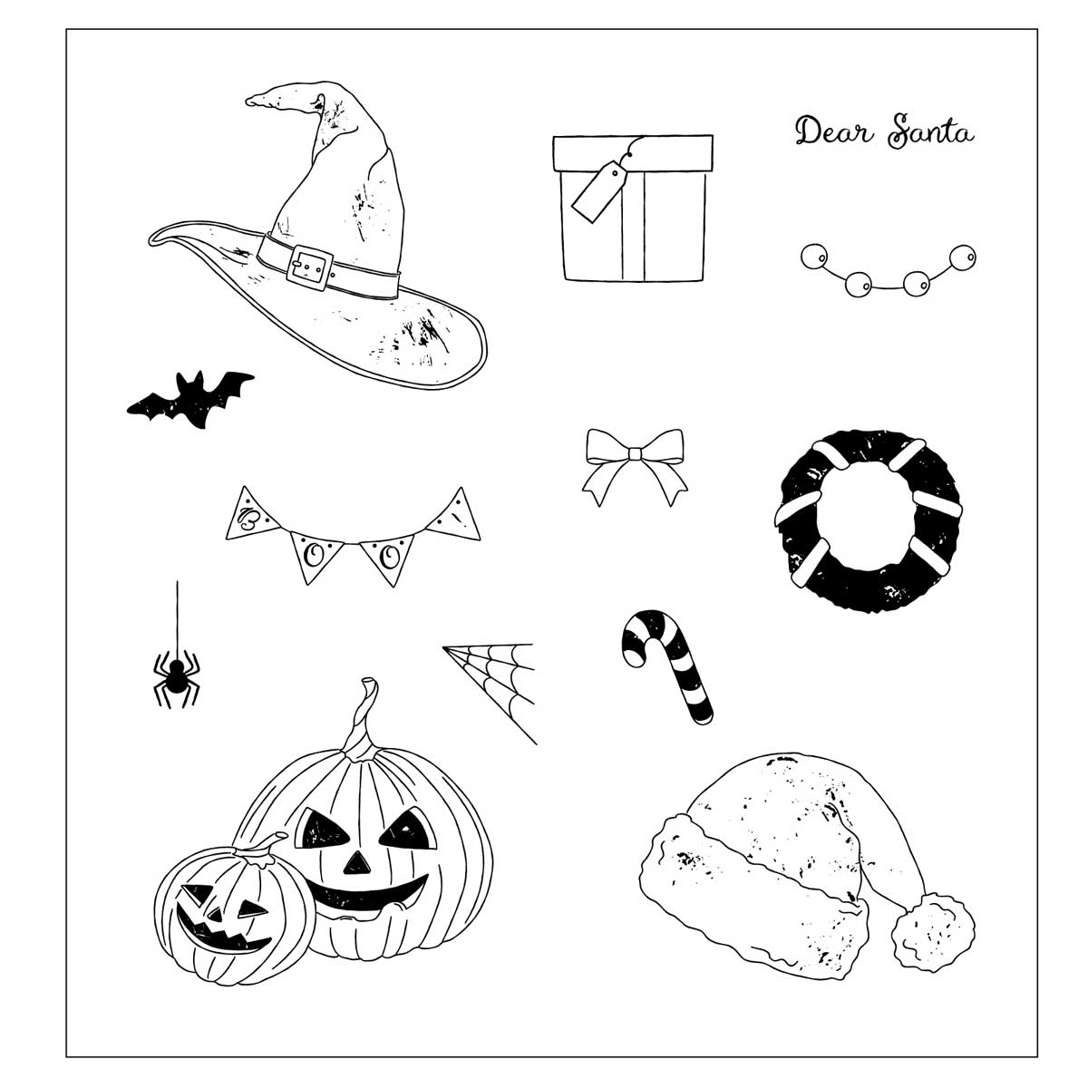 49 & Market / Sizzix Stamps & Framelits - Holiday Drop [667178] - Image 3