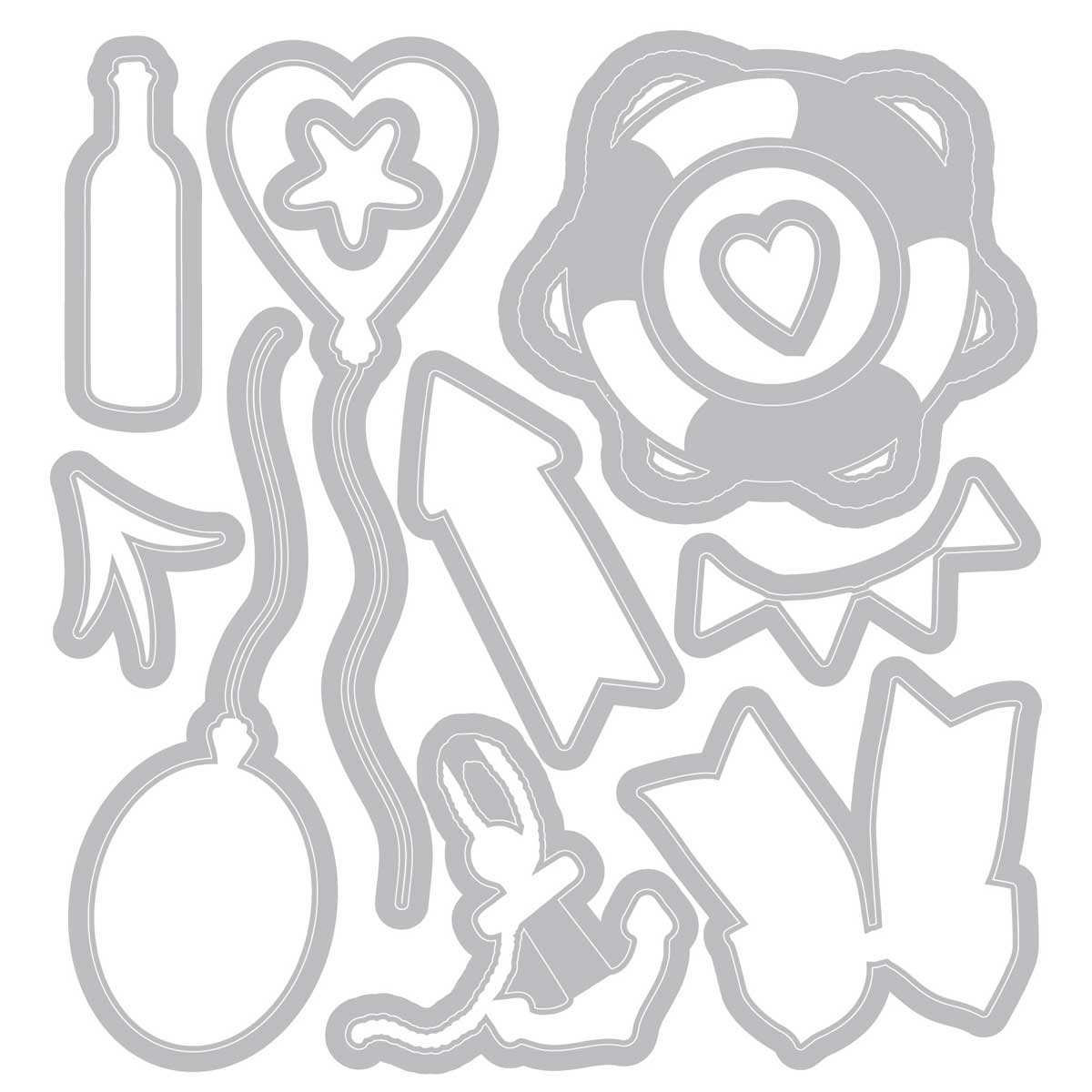 49 & Market / Sizzix Stamps & Framelits - Sweet Drop [667179] - Image 2
