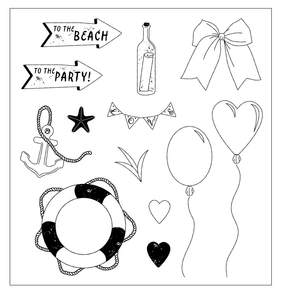49 & Market / Sizzix Stamps & Framelits - Sweet Drop [667179] - Image 3