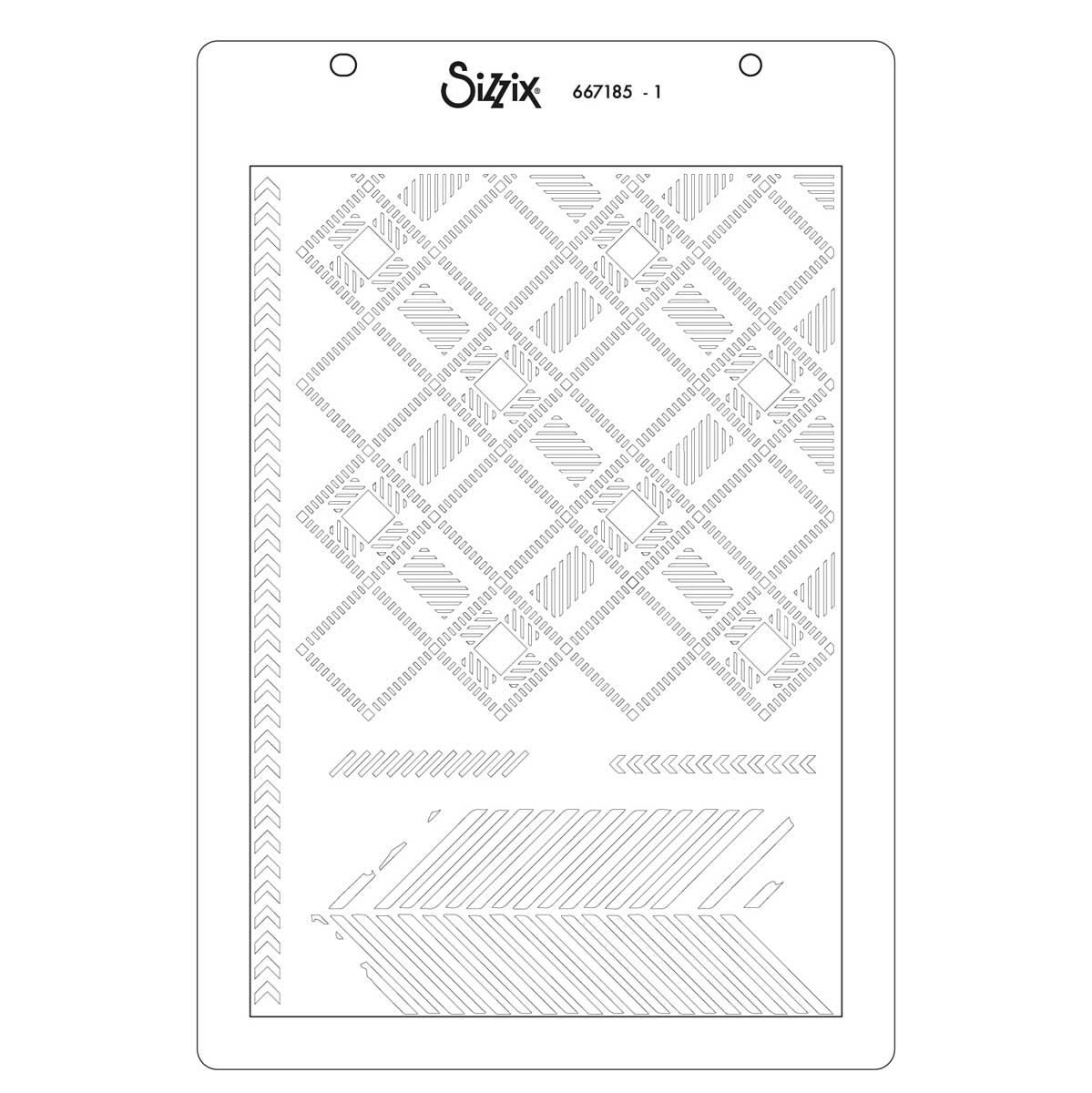 49 & Market / Sizzix Stamps & Stencils - Outdoor Essentials [667185] - Image 2