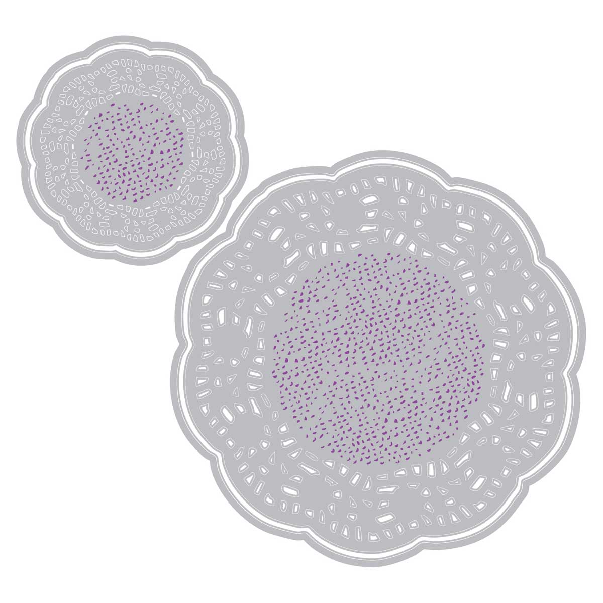 49 & Market / Sizzix Thinlits - Doily Duo [667059] - Image 2