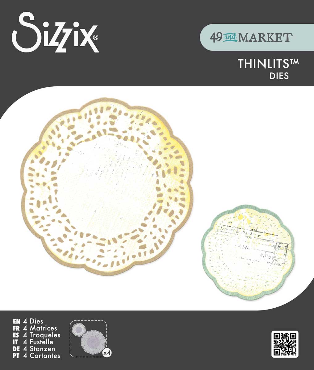 49 & Market / Sizzix Thinlits - Doily Duo [667059]