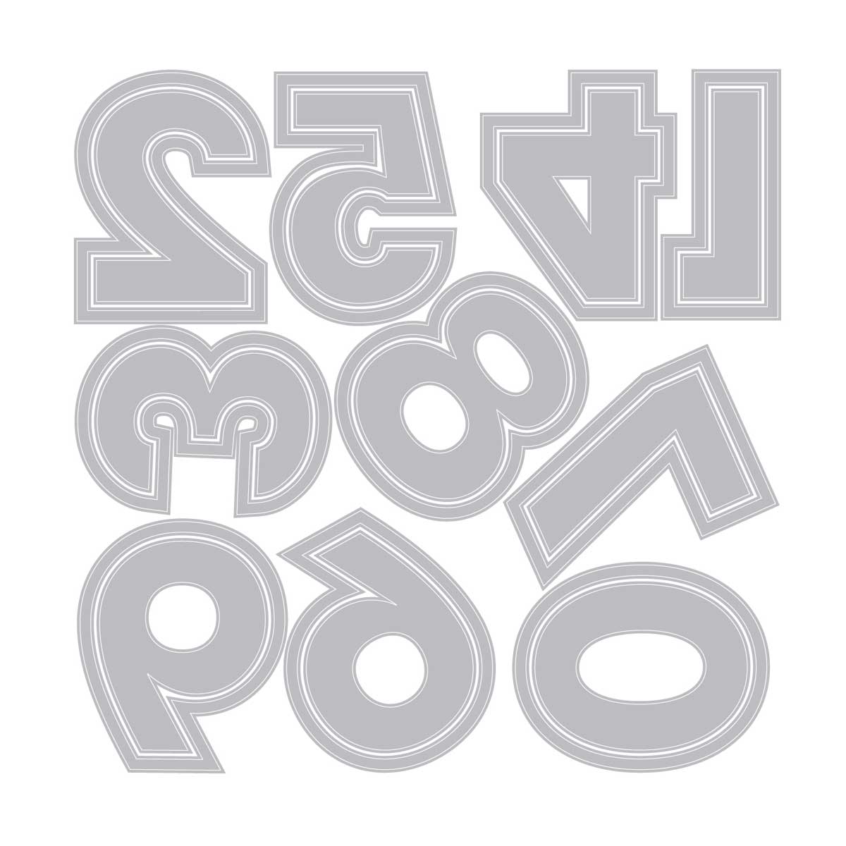 49 & Market / Sizzix Thinlits - This Or That Numbers [666952] - Image 2