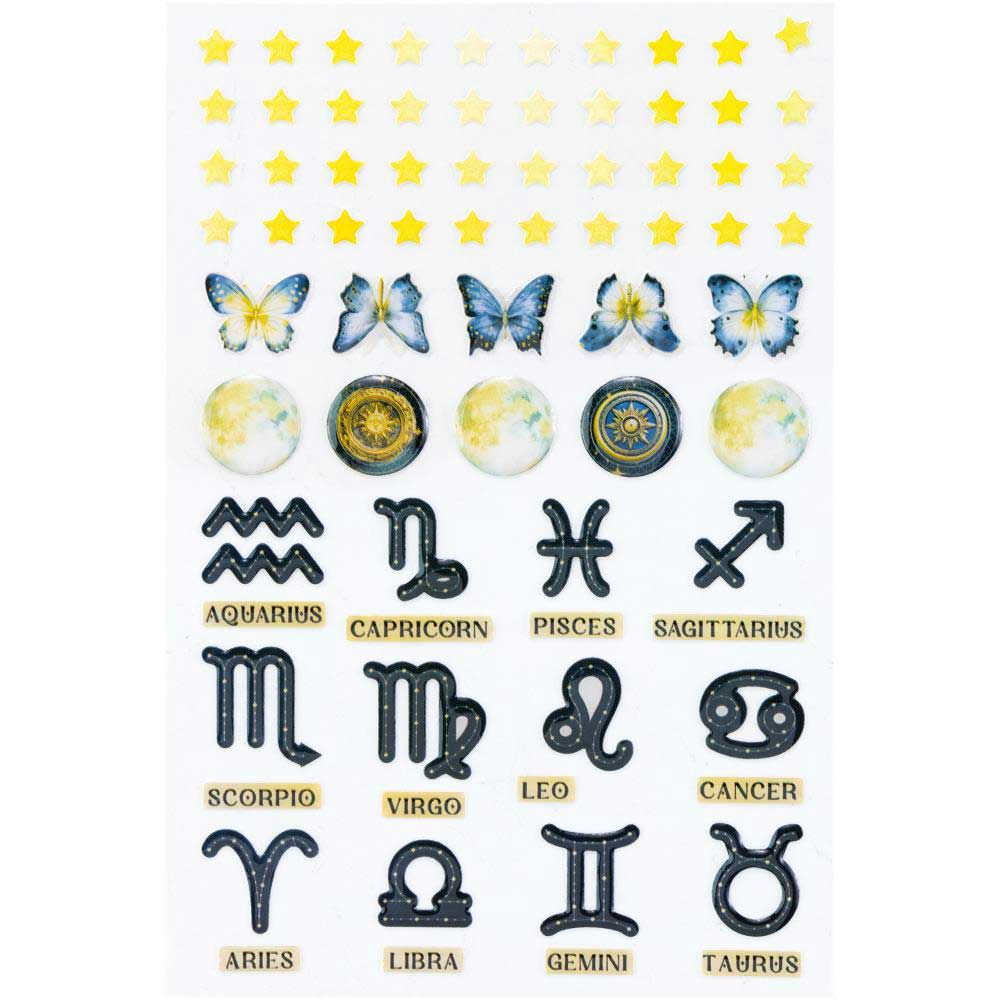 49 & Market Starlight Dreams Collection - Epoxy Coated Stickers [DSD-30723] - Image 3