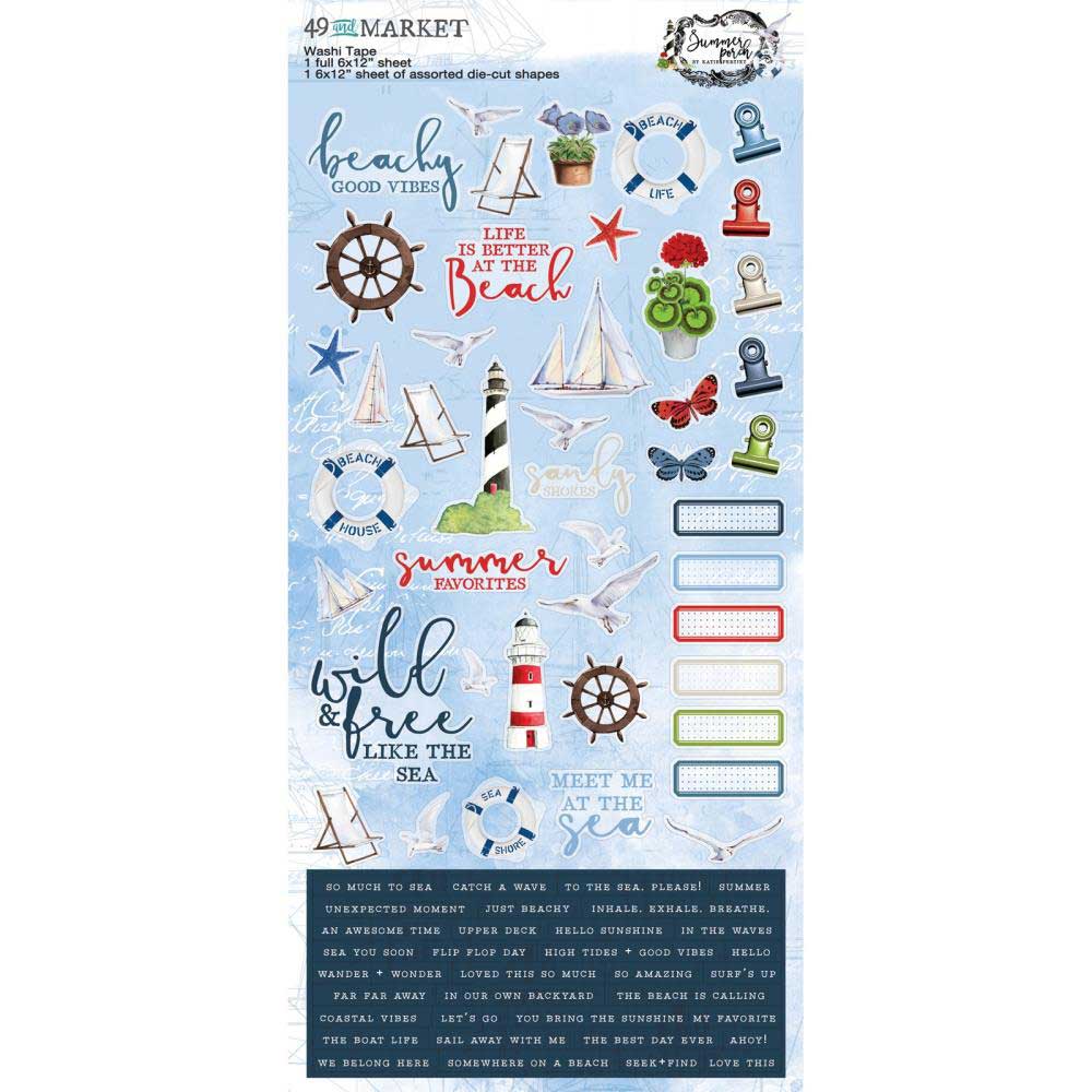 49 & Market Summer Porch Collection - Washi Tape [SP-27860]