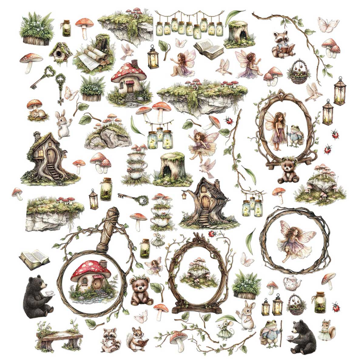 49 & Market The Looking Glass Collection - Laser Cut Elements [JLG-34981] - Image 2